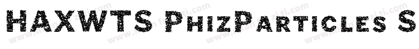 HAXWTS PhizParticles Six字体转换
